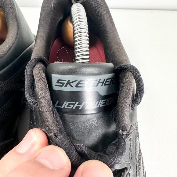 Skechers Work Shoes Womens Size US 9 Black Memory Foam Slip Resistant Light - Picture 5 of 13